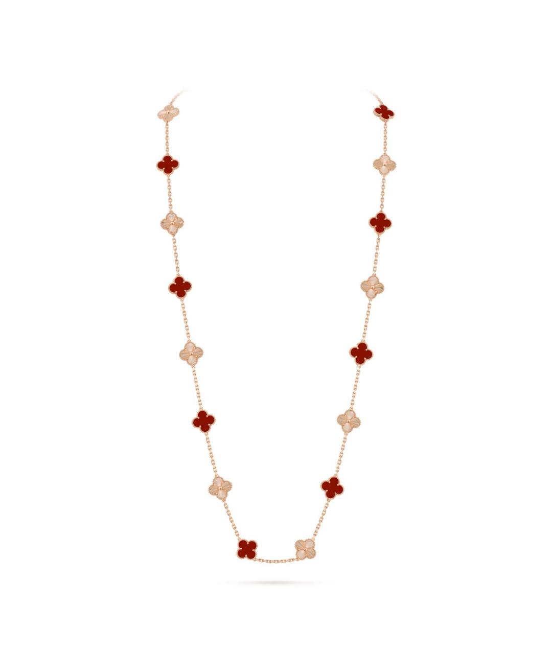 VAN CLEEF & ARPELS Золотое колье из розового золота, фото 1