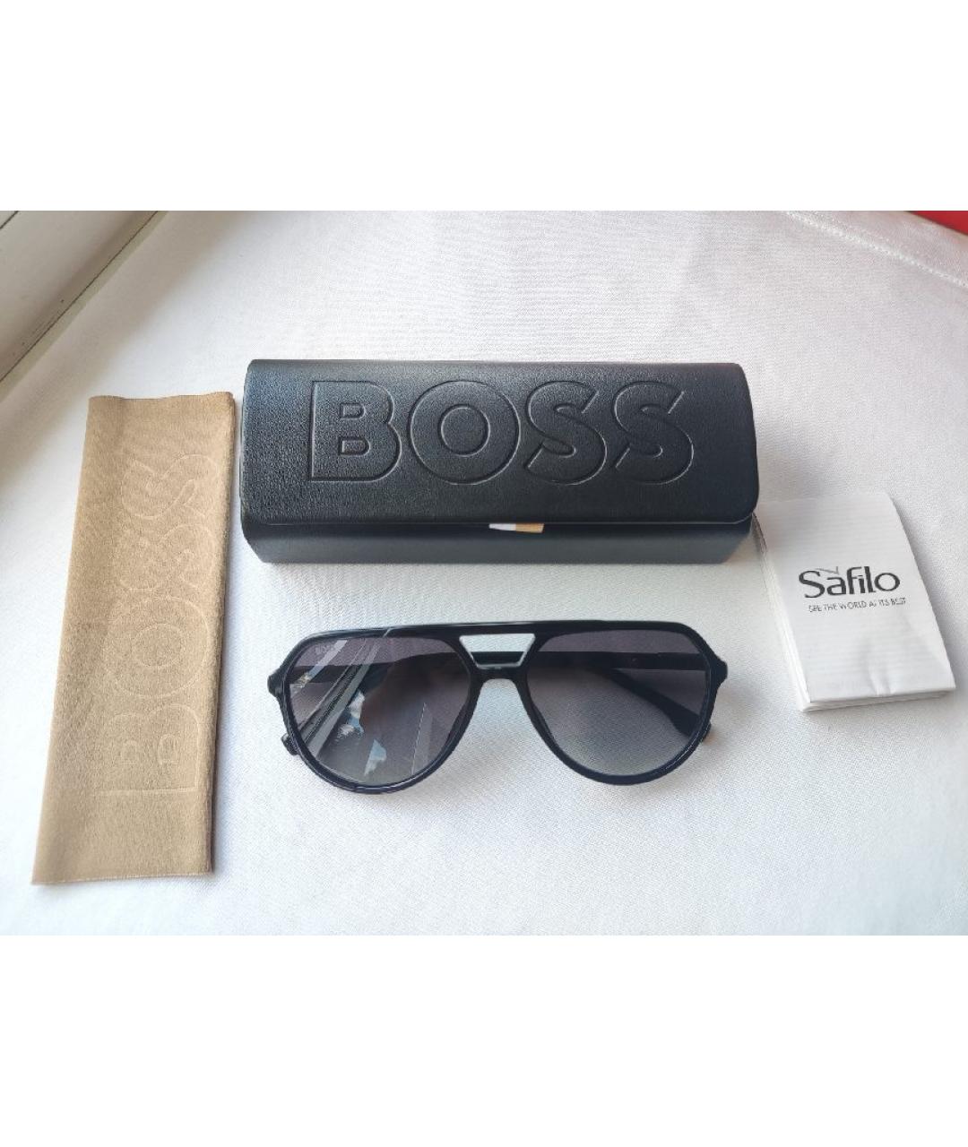 HUGO BOSS Серые солнцезащитные очки, фото 7