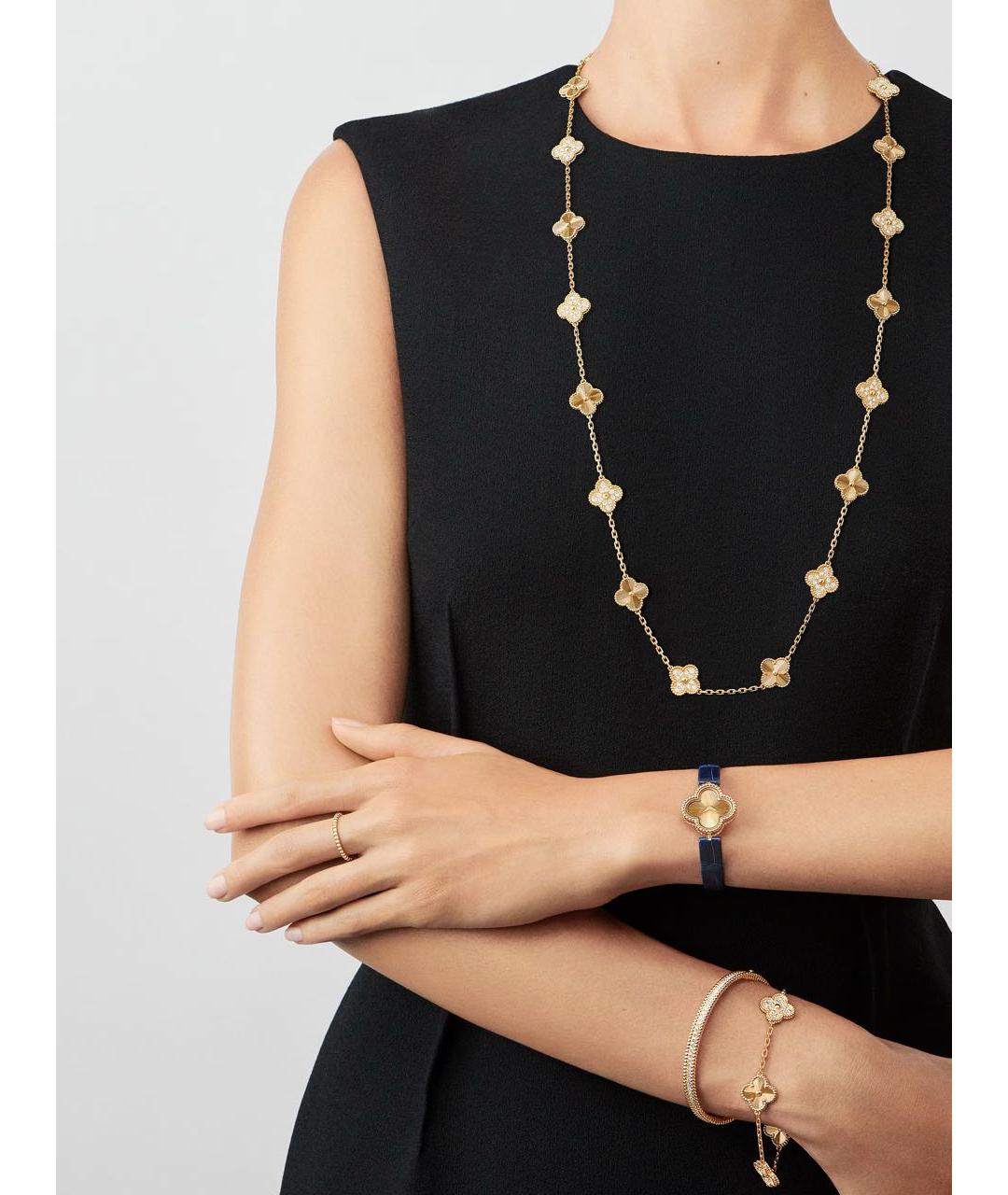 VAN CLEEF & ARPELS Золотой браслет из желтого золота, фото 2