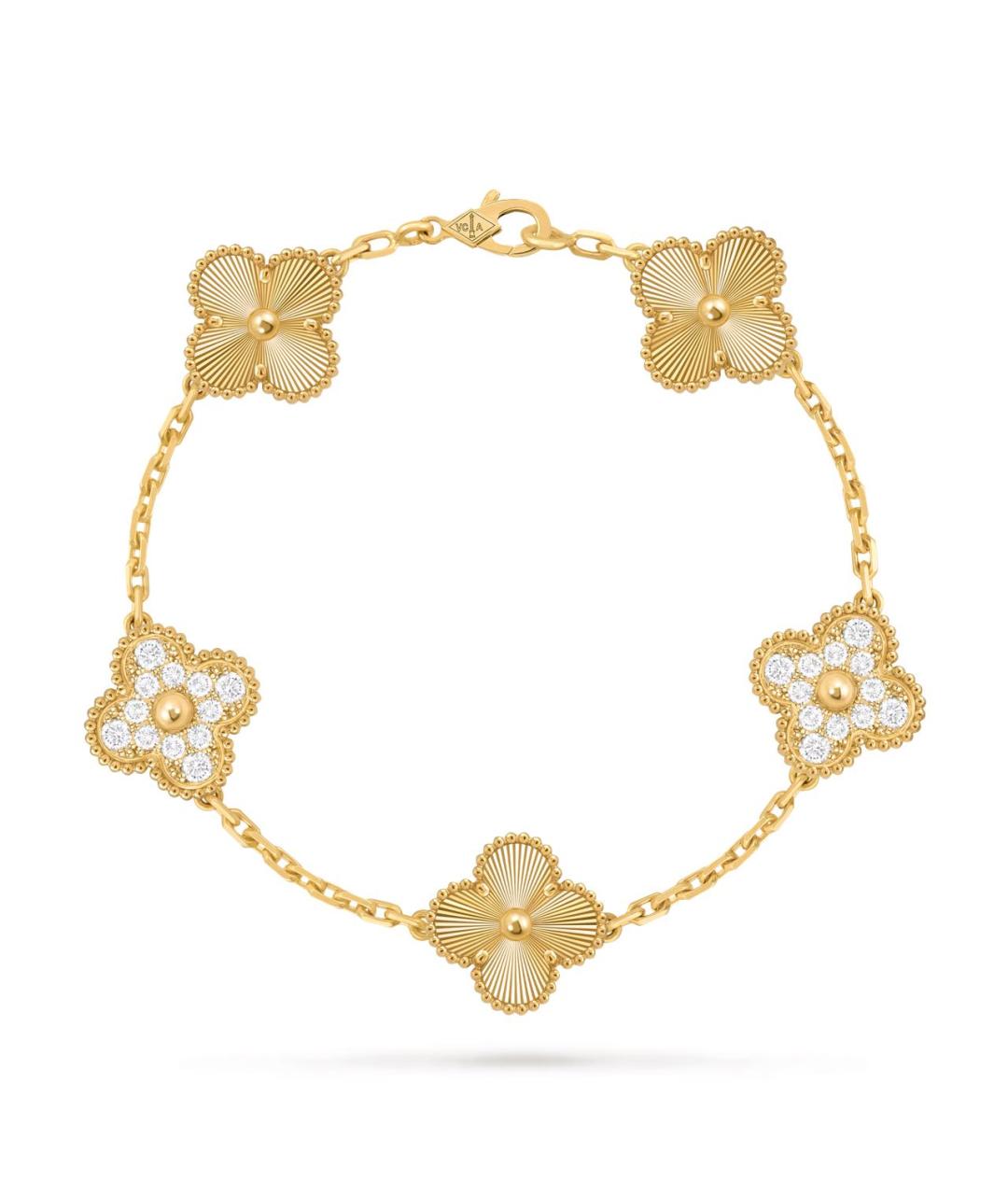 VAN CLEEF & ARPELS Золотой браслет из желтого золота, фото 1