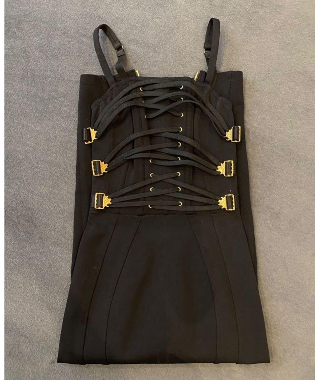 AGENT PROVOCATEUR Черное вискозное вечернее платье, фото 2