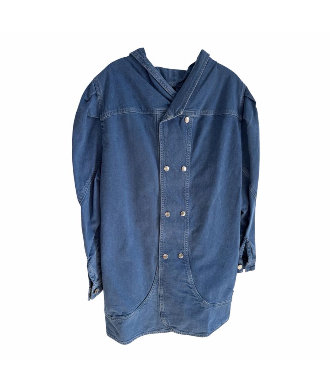 ISABEL MARANT Синее хлопковое платье, фото 8
