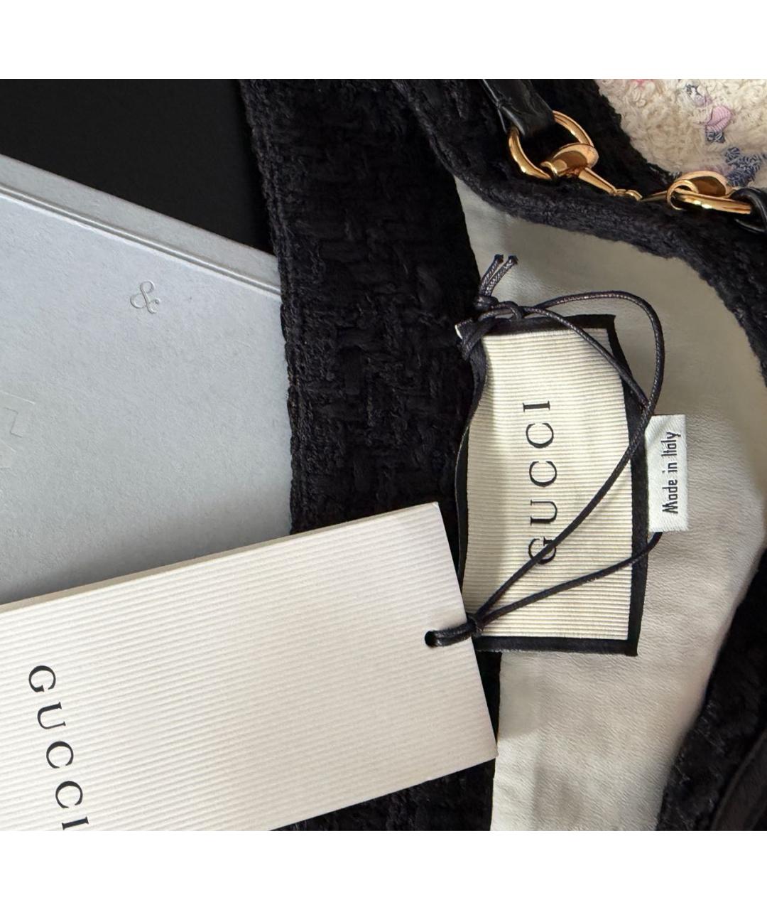 GUCCI Белая хлопковая юбка мини, фото 6