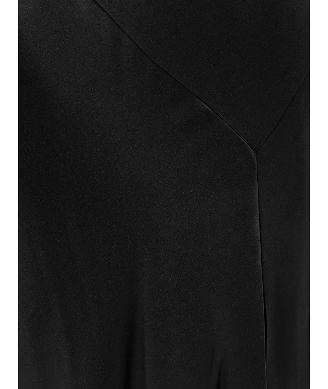 ALBERTA FERRETTI Черное вискозное коктейльное платье, фото 3