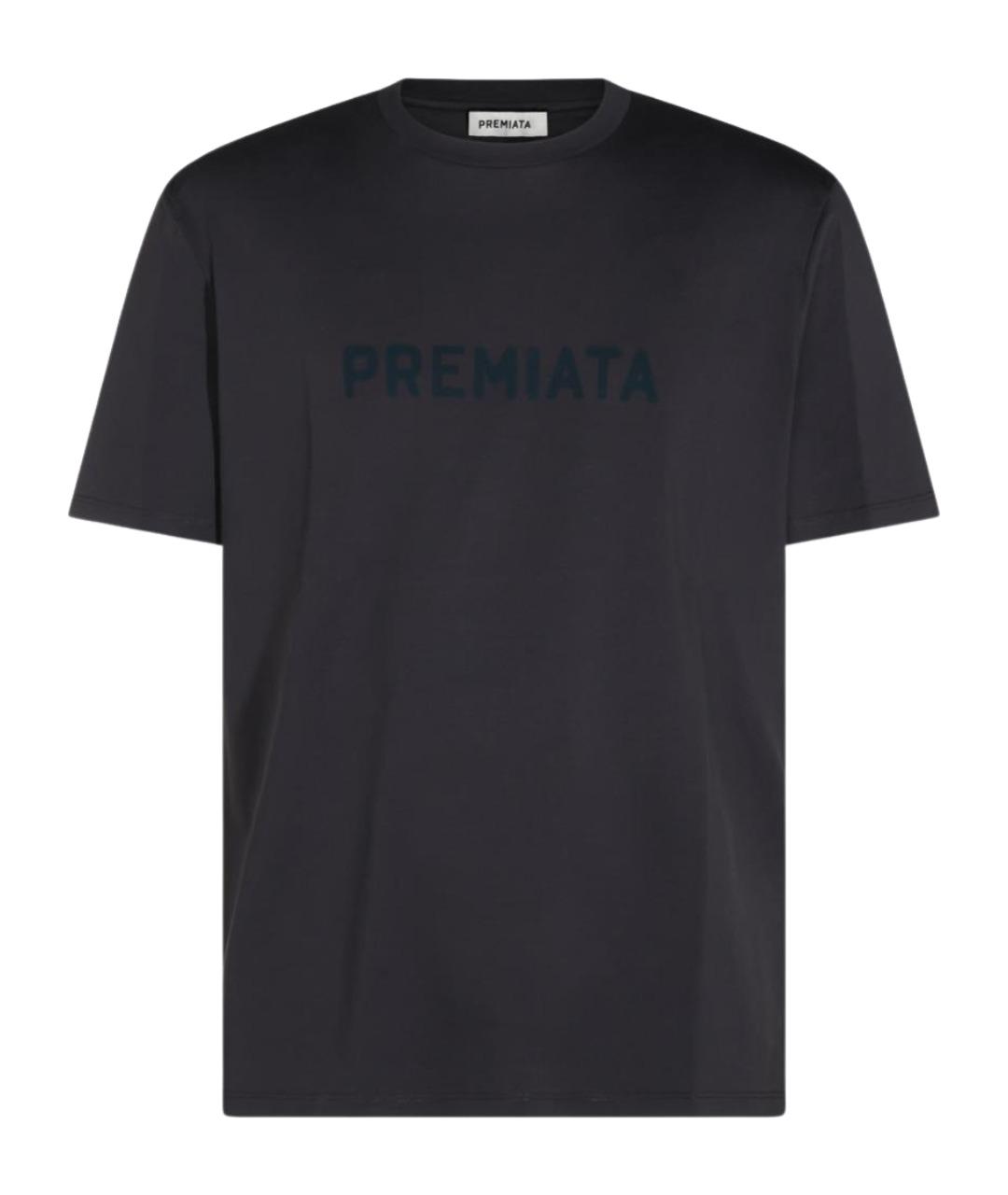 PREMIATA Серая хлопковая футболка, фото 1