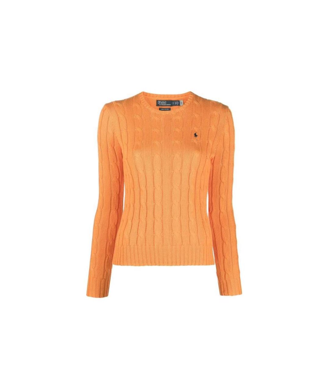 POLO RALPH LAUREN Оранжевый джемпер / свитер, фото 6