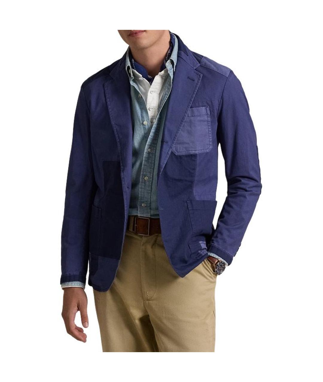 POLO RALPH LAUREN Синий пиджак, фото 3