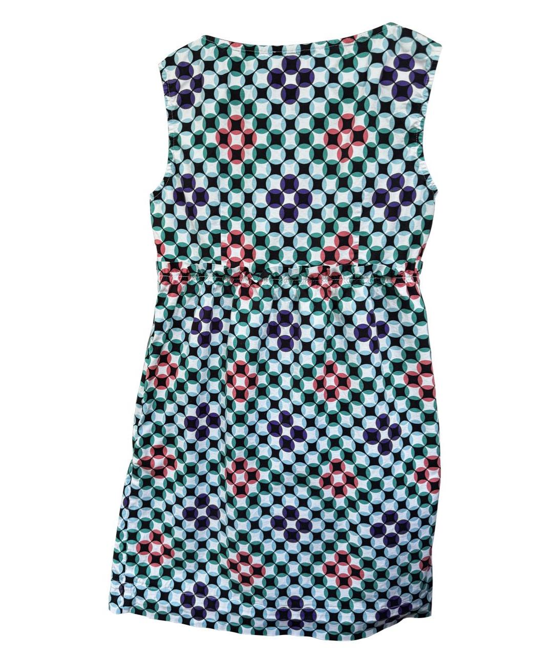 LOVE MOSCHINO Мульти хлопко-эластановое коктейльное платье, фото 2