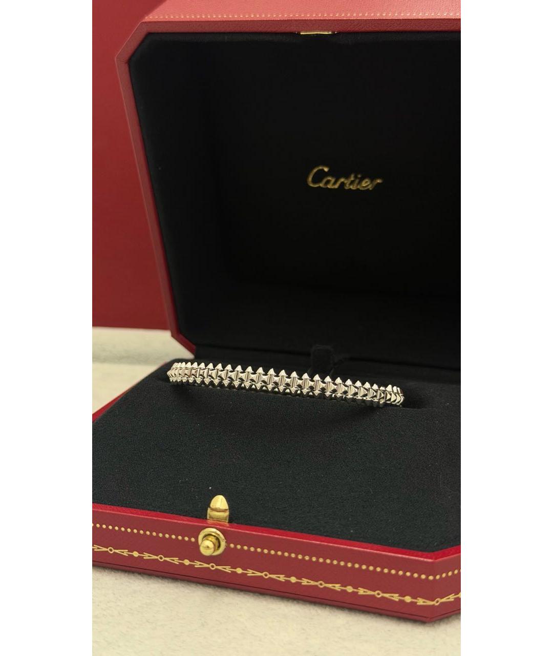 CARTIER Белый браслет из белого золота, фото 5