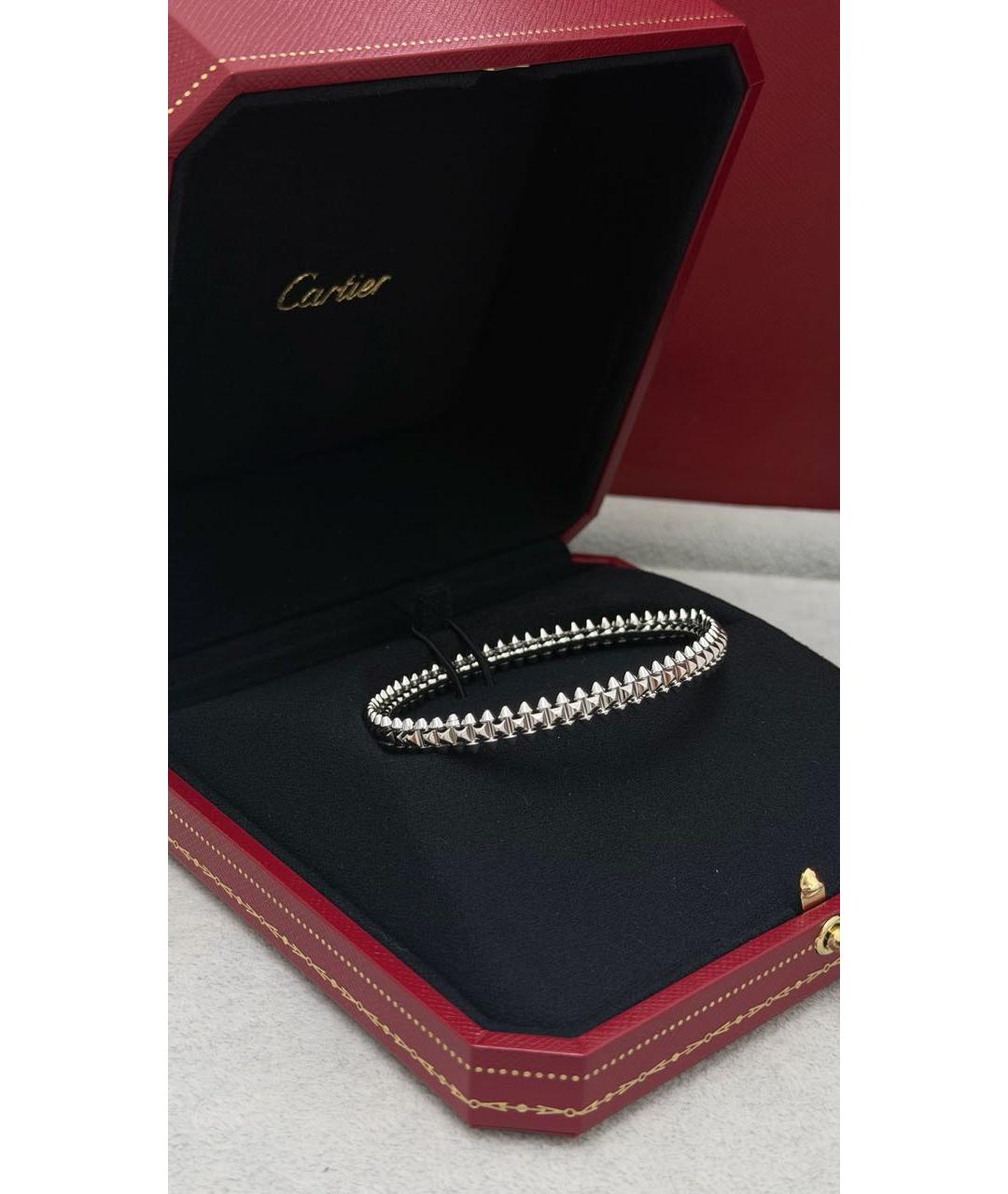 CARTIER Белый браслет из белого золота, фото 3