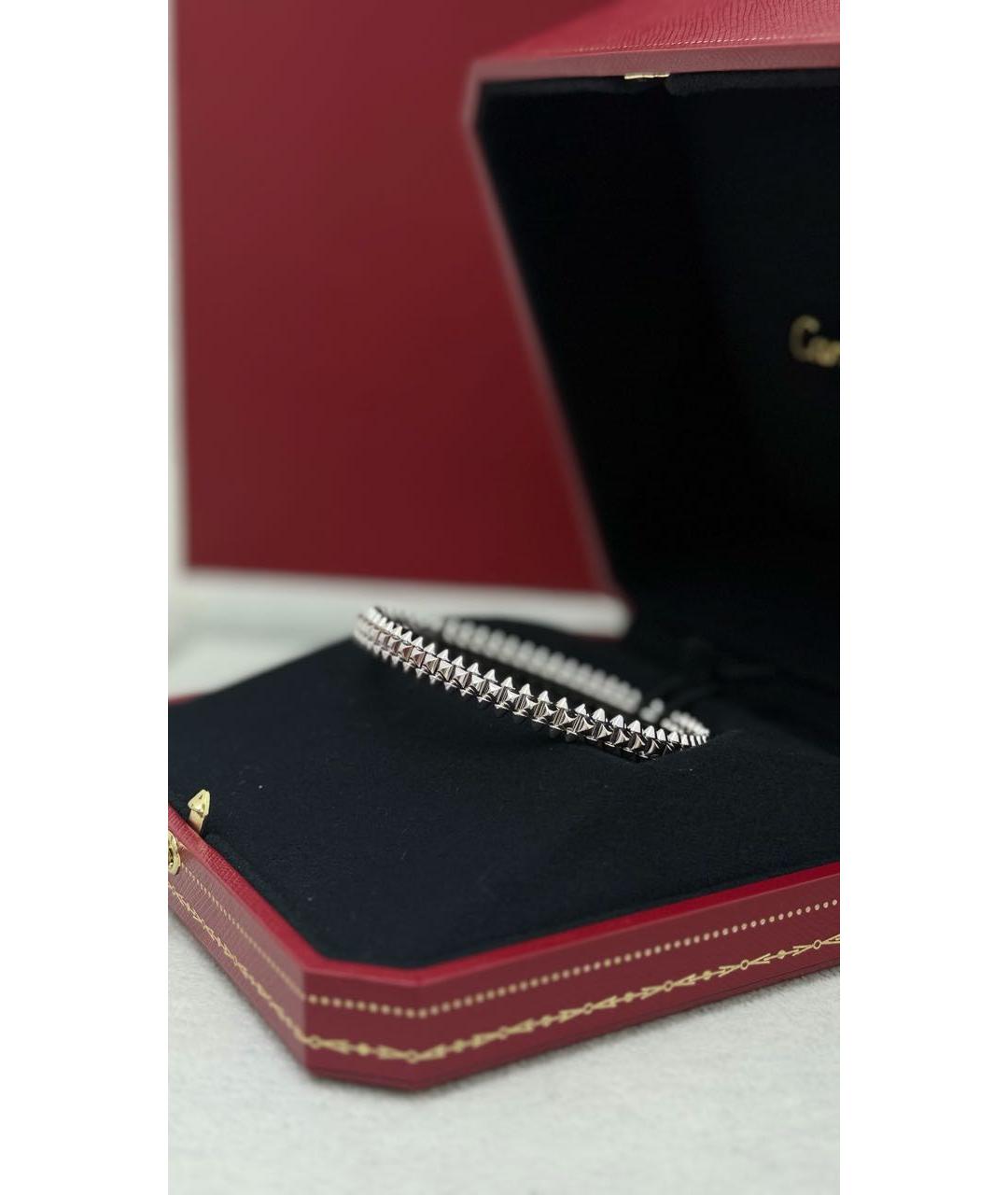 CARTIER Белый браслет из белого золота, фото 2