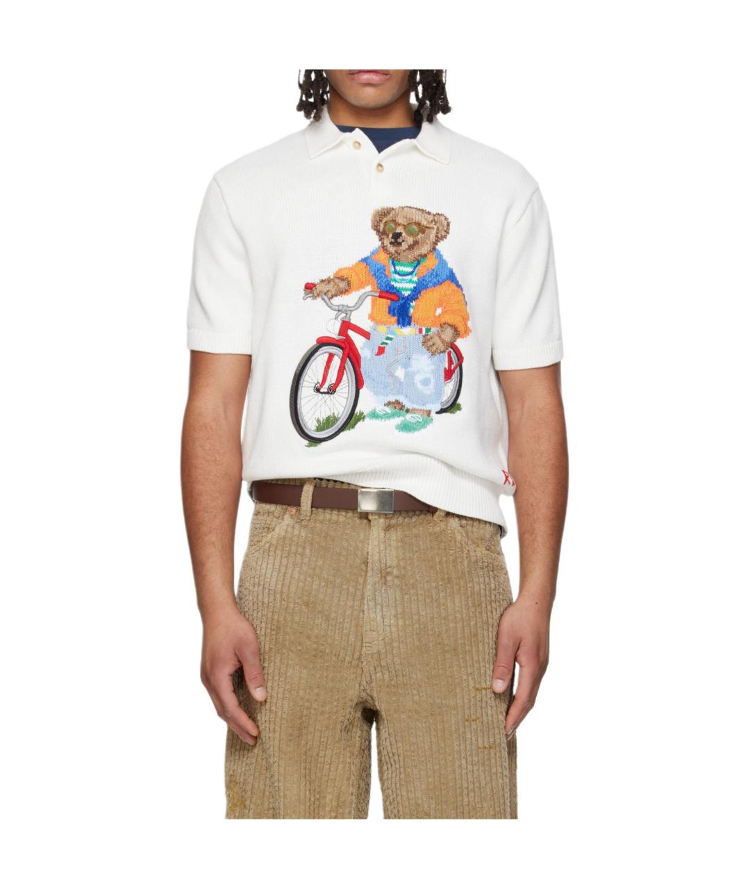 POLO RALPH LAUREN Бежевый джемпер / свитер, фото 4
