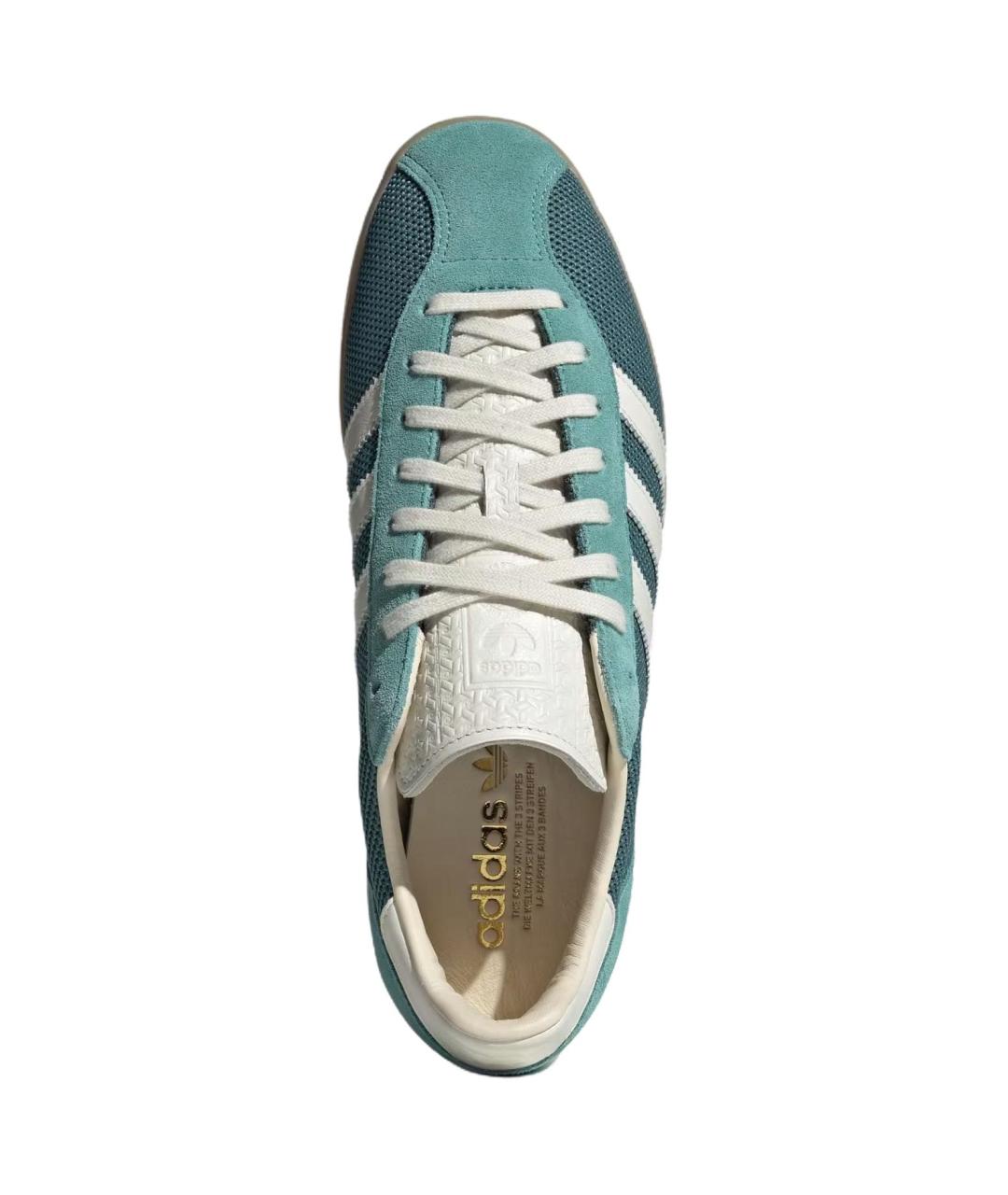 ADIDAS Зеленые замшевые кеды, фото 5