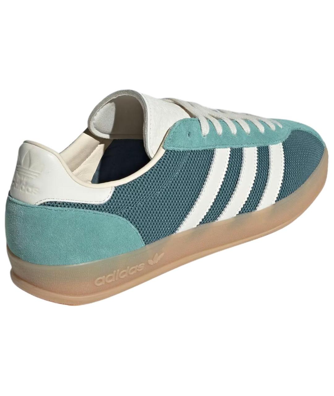 ADIDAS Зеленые замшевые кеды, фото 4