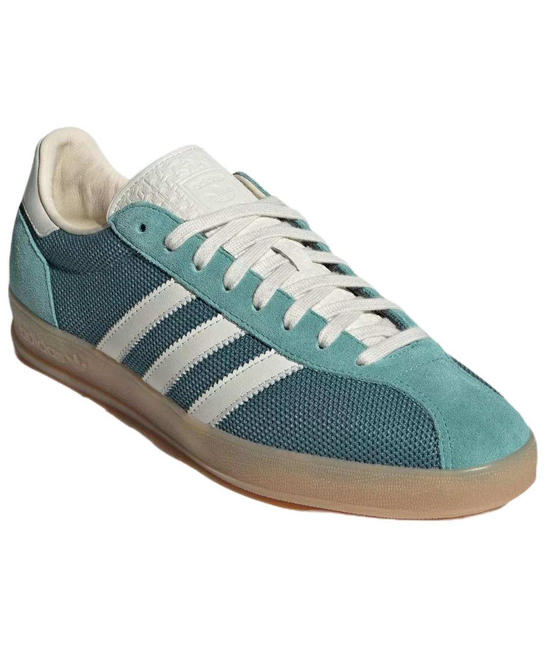 ADIDAS Зеленые замшевые кеды, фото 3