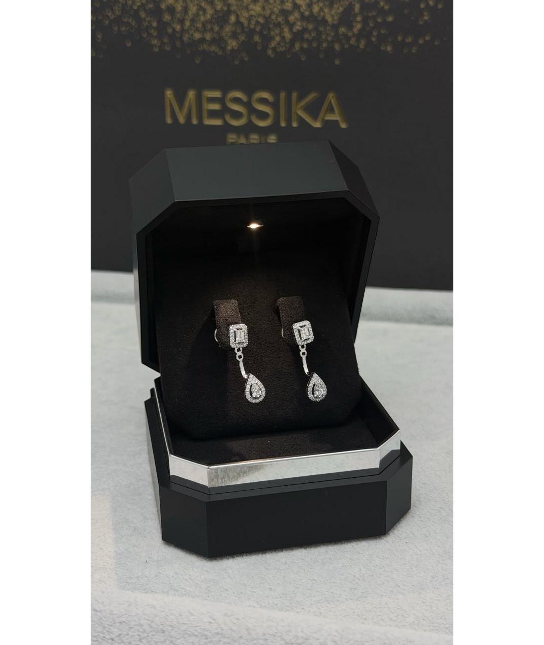 MESSIKA Белые серьги из белого золота, фото 4