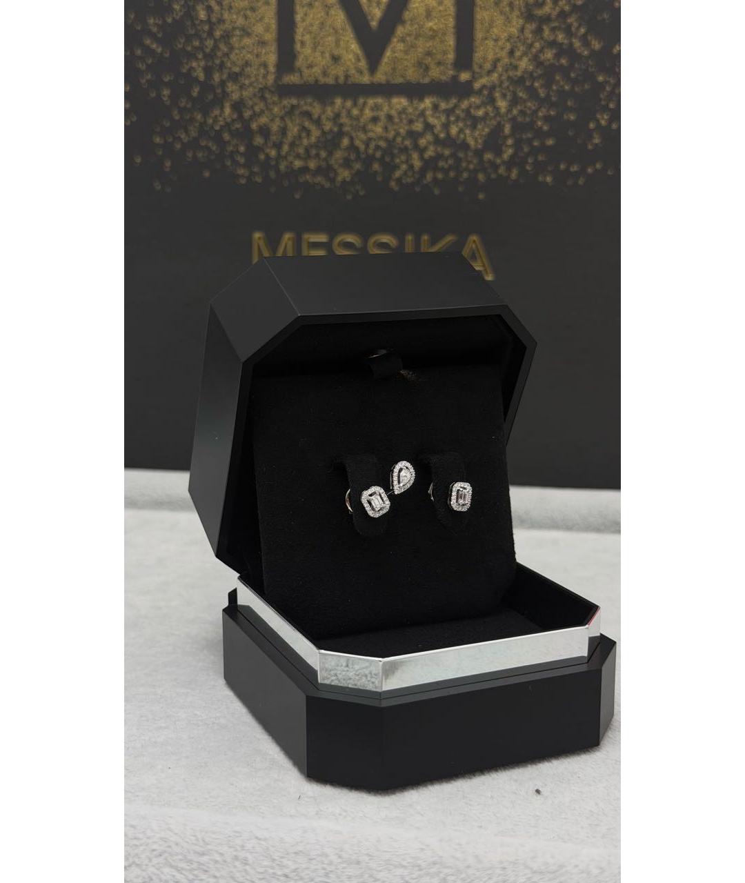 MESSIKA Белые серьги из белого золота, фото 4