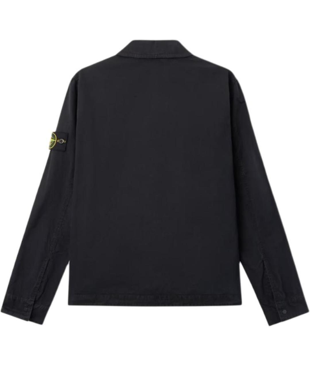 STONE ISLAND Темно-синяя рубашка, фото 2