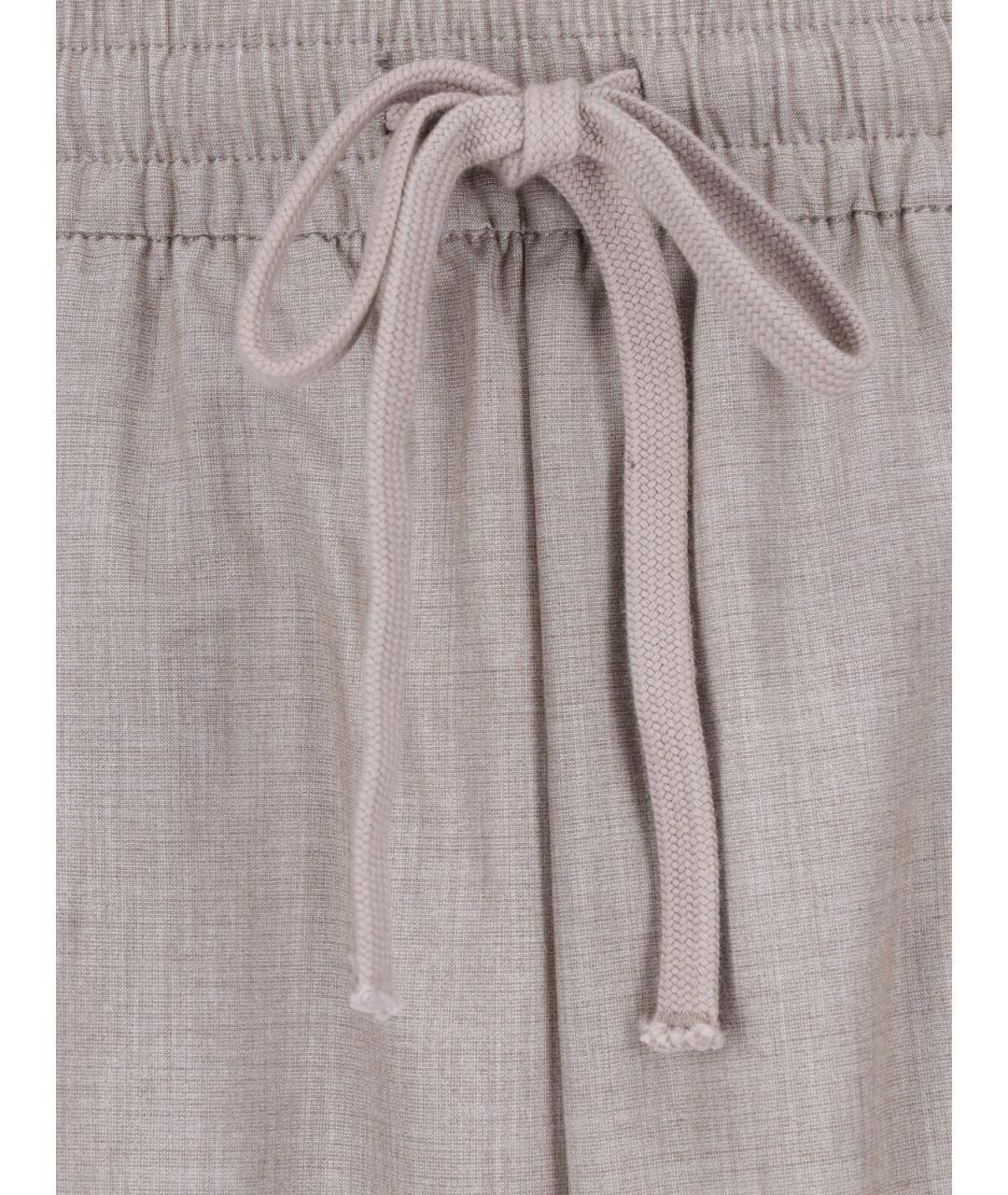 FEAR OF GOD ESSENTIALS Серые полиэстеровые повседневные брюки, фото 4