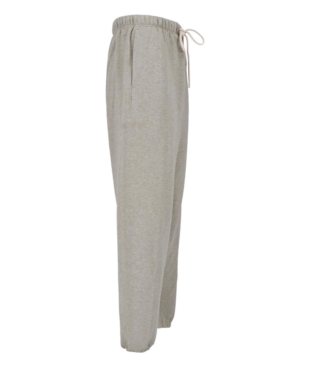 FEAR OF GOD ESSENTIALS Серые хлопковые повседневные брюки, фото 3
