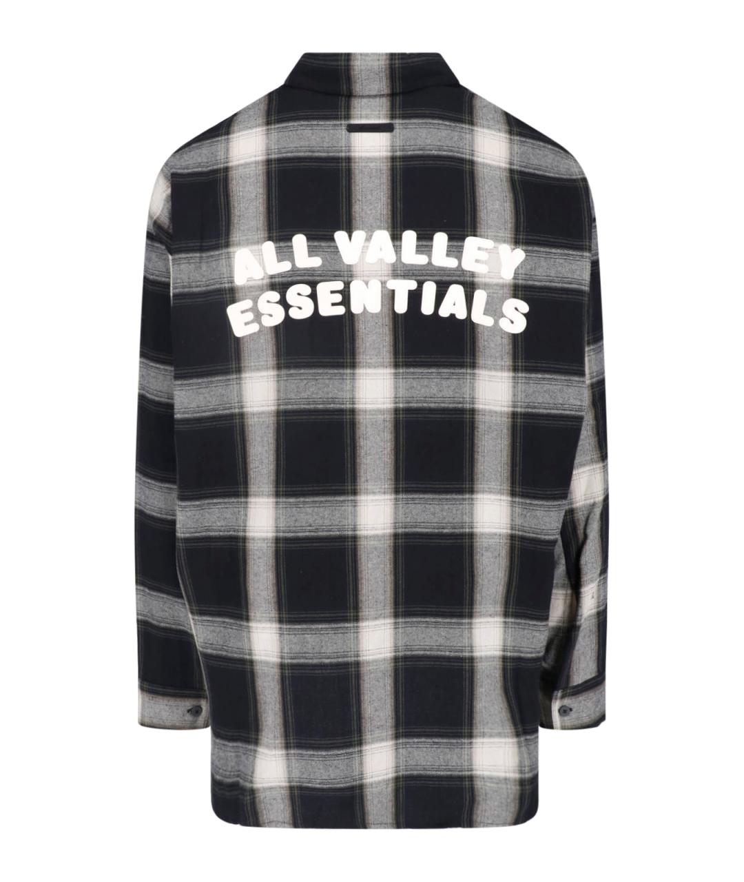 FEAR OF GOD ESSENTIALS Мульти хлопковая кэжуал рубашка, фото 2