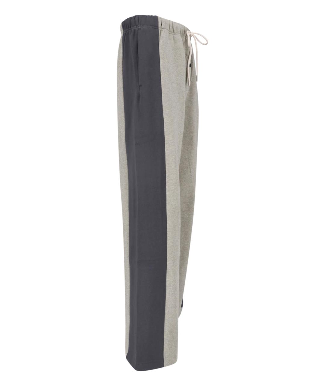 FEAR OF GOD ESSENTIALS Серые хлопковые повседневные брюки, фото 3