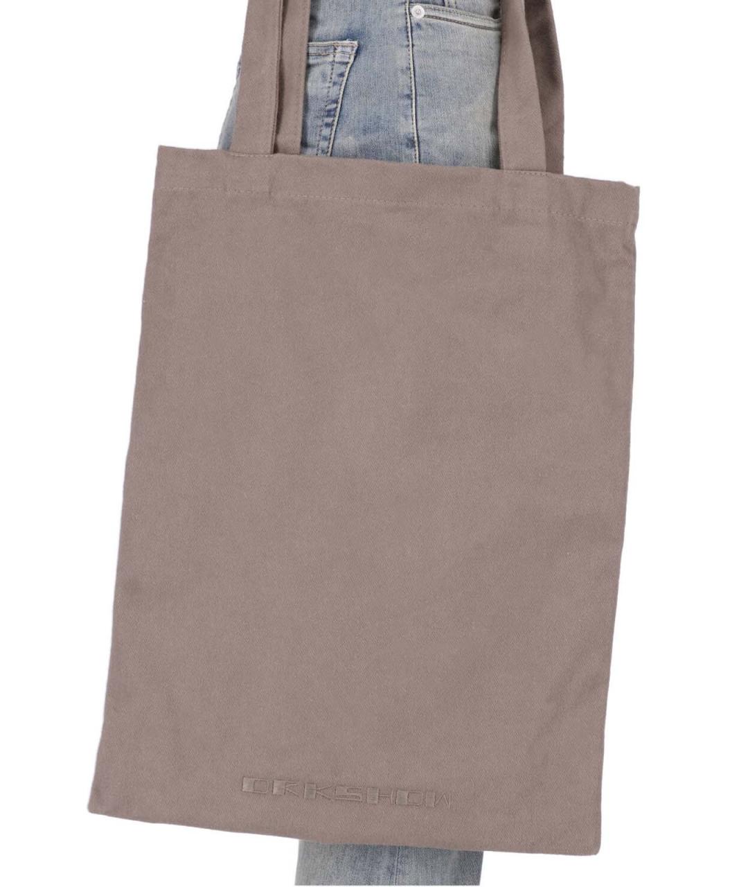 RICK OWENS DRKSHDW Голубые хлопковые джинсы клеш, фото 4
