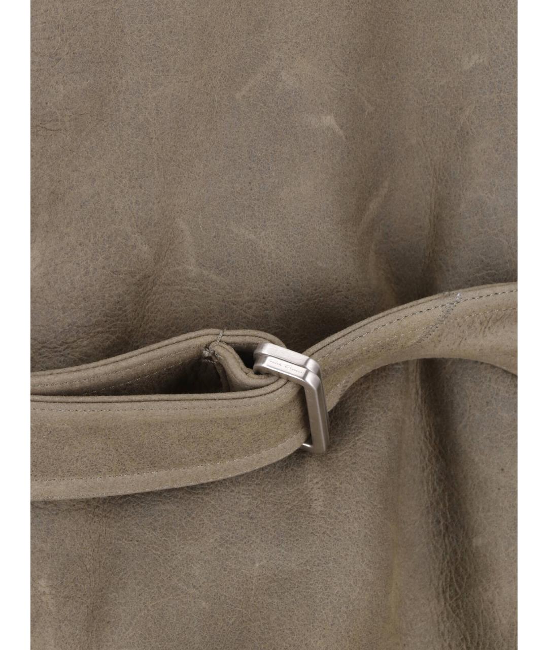 RICK OWENS Мульти кожаная куртка, фото 4