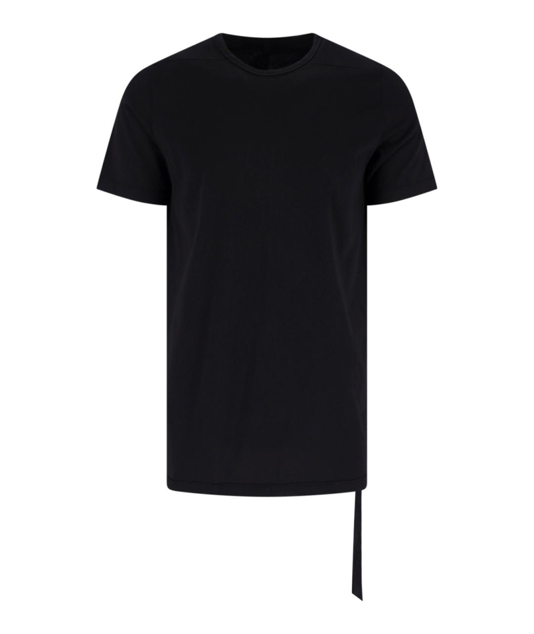 RICK OWENS DRKSHDW Черная хлопковая футболка, фото 1