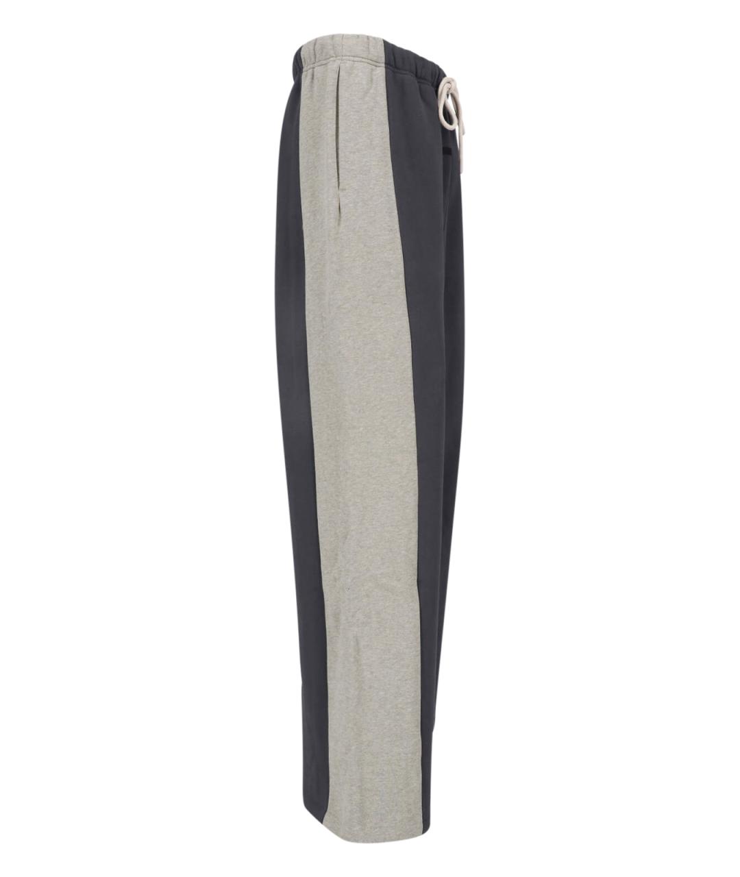 FEAR OF GOD ESSENTIALS Серые хлопковые повседневные брюки, фото 3
