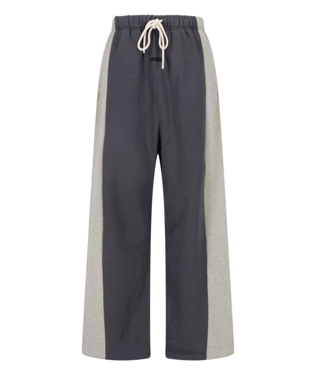 FEAR OF GOD ESSENTIALS Серые хлопковые повседневные брюки, фото 1