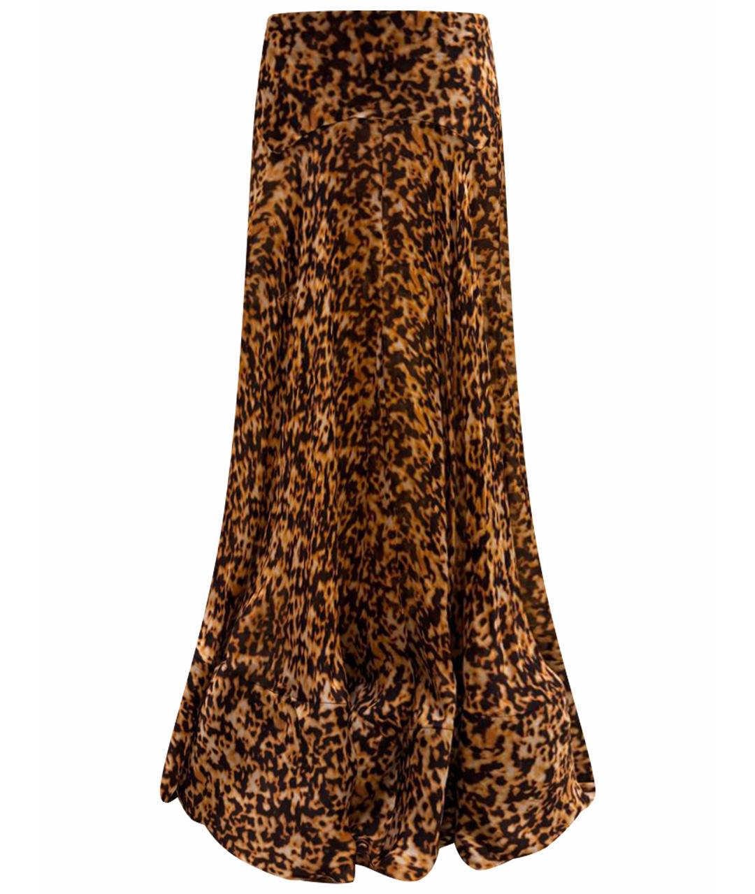 ROBERTO CAVALLI Шелковая юбка макси, фото 1
