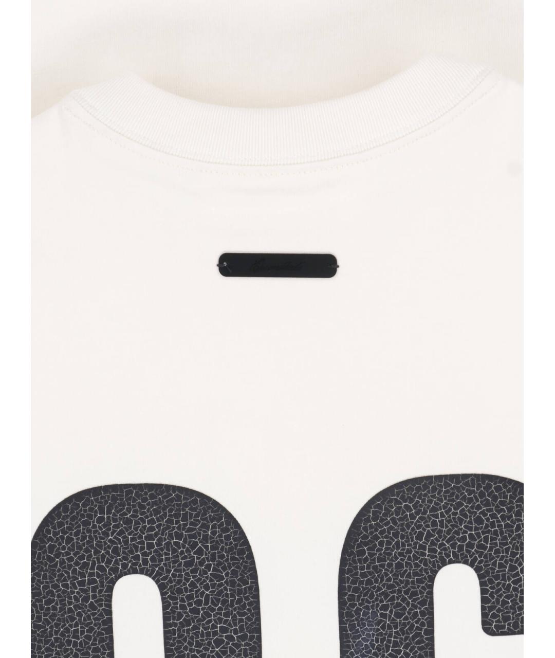 FEAR OF GOD ESSENTIALS Белая хлопковая футболка, фото 3