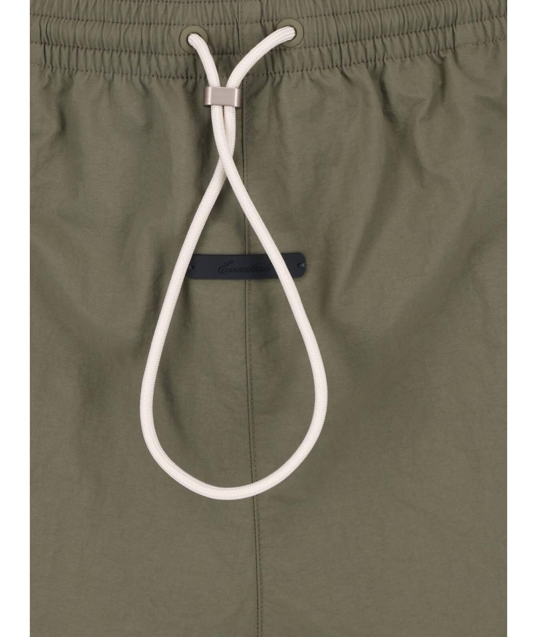 FEAR OF GOD ESSENTIALS Зеленые шорты, фото 4