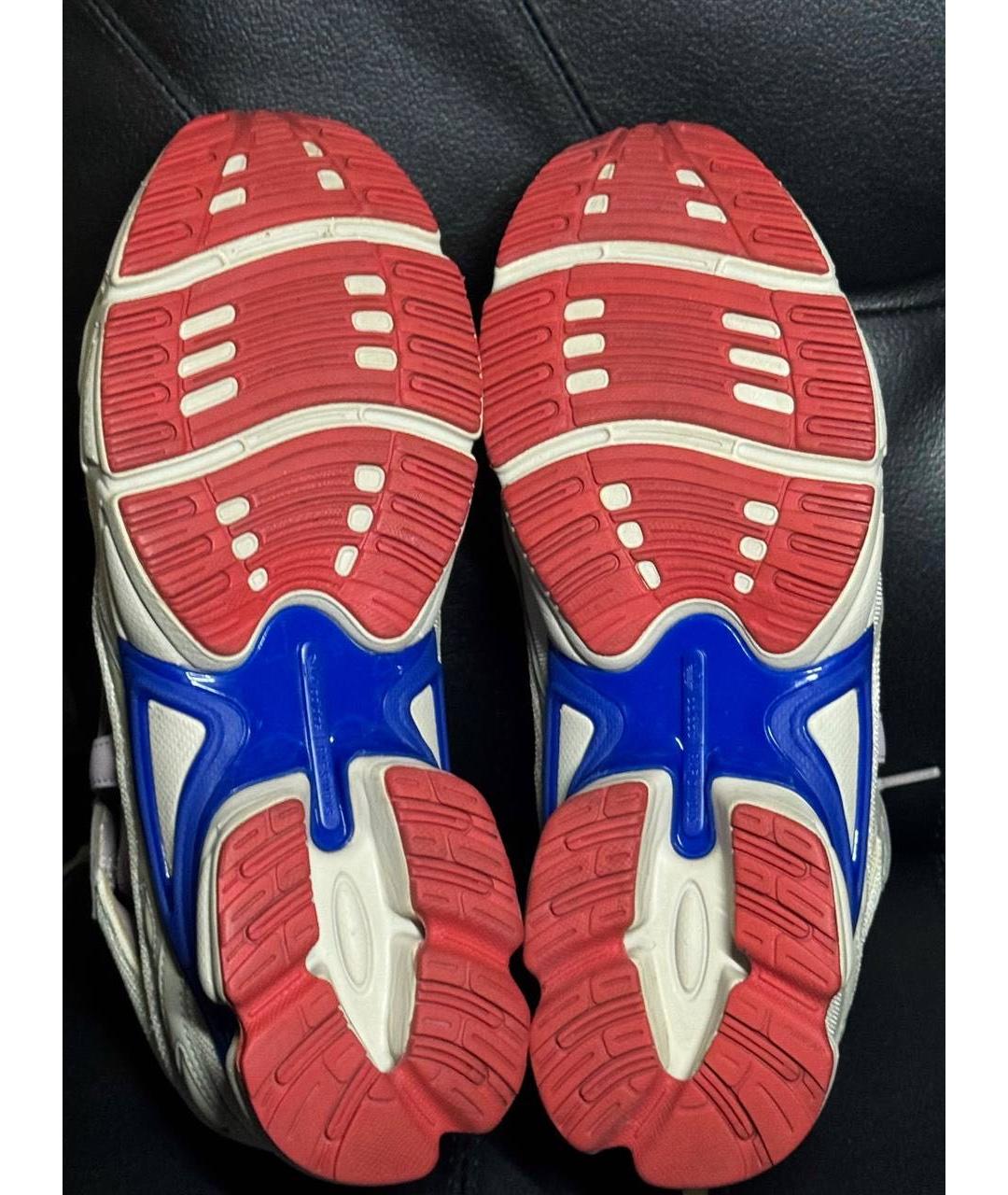 ADIDAS X RAF SIMONS Бежевые текстильные низкие кроссовки / кеды, фото 8