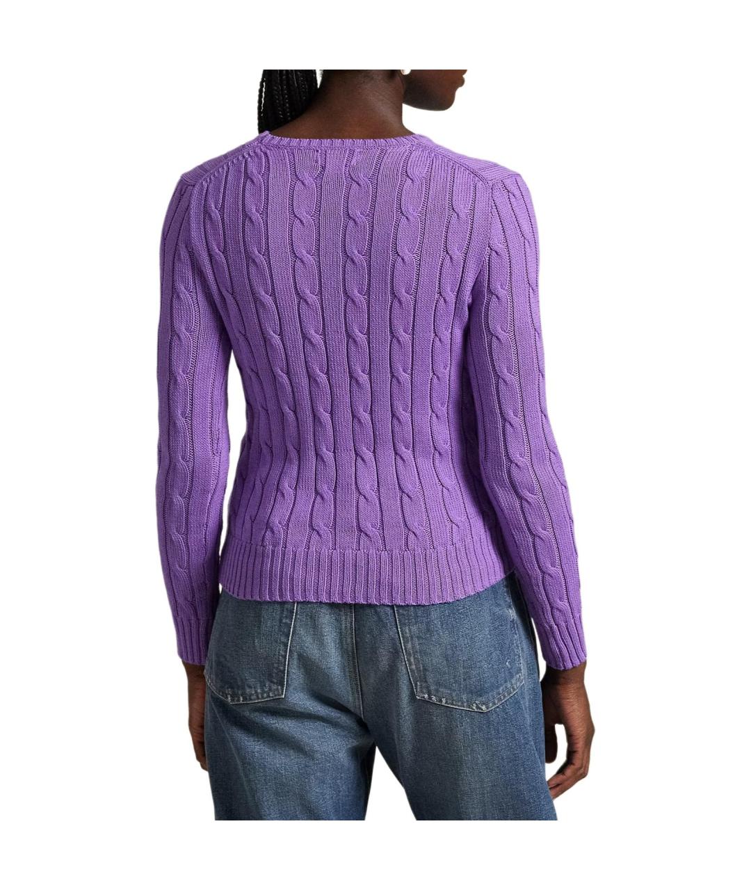 POLO RALPH LAUREN Фиолетовый джемпер / свитер, фото 4