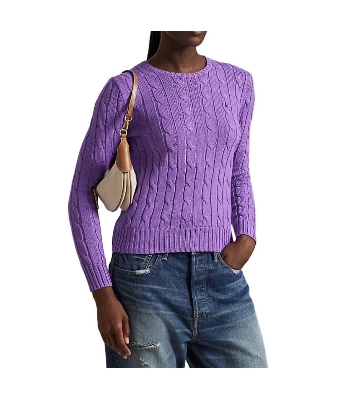 POLO RALPH LAUREN Фиолетовый джемпер / свитер, фото 3