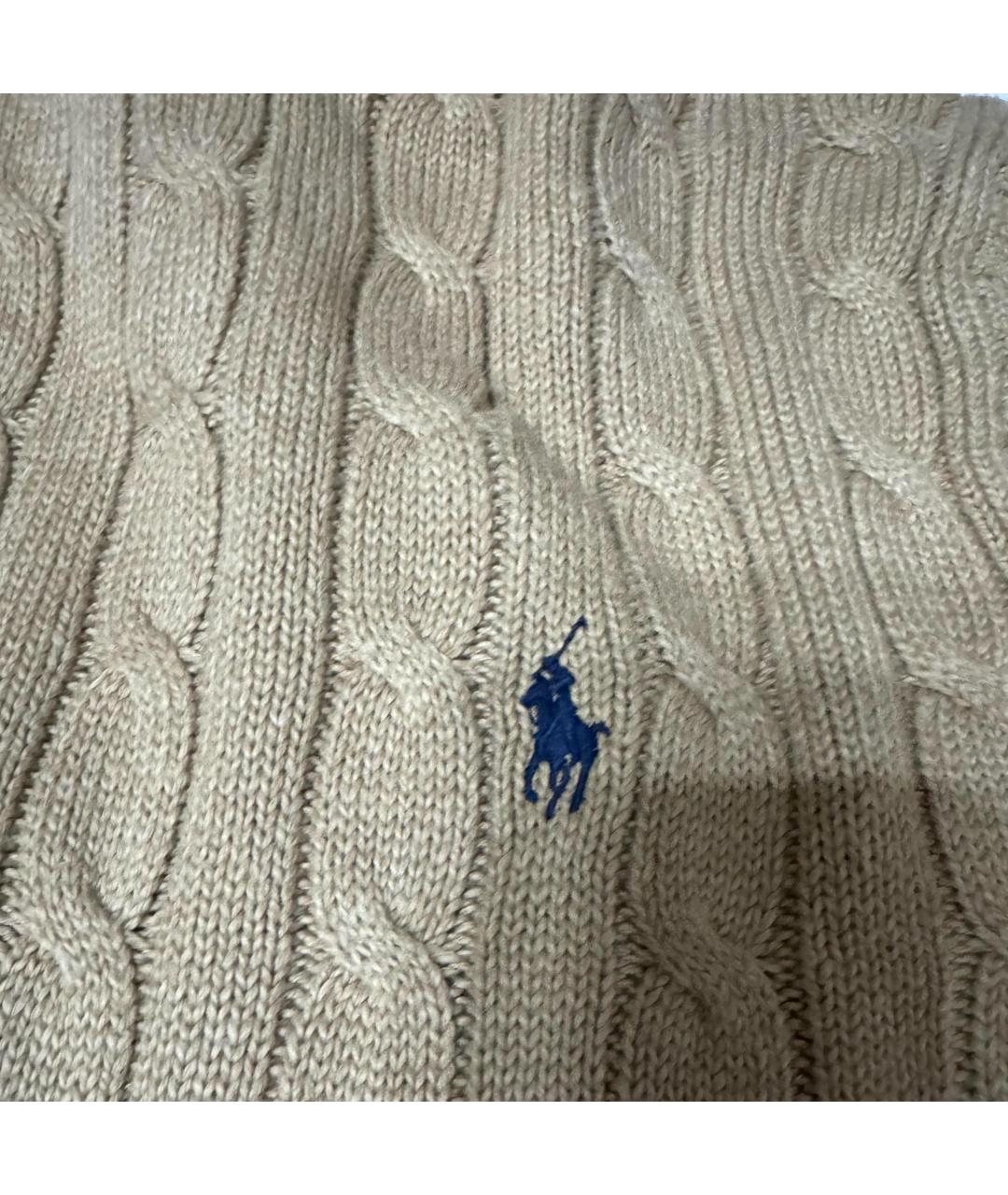 POLO RALPH LAUREN Бежевый джемпер / свитер, фото 3