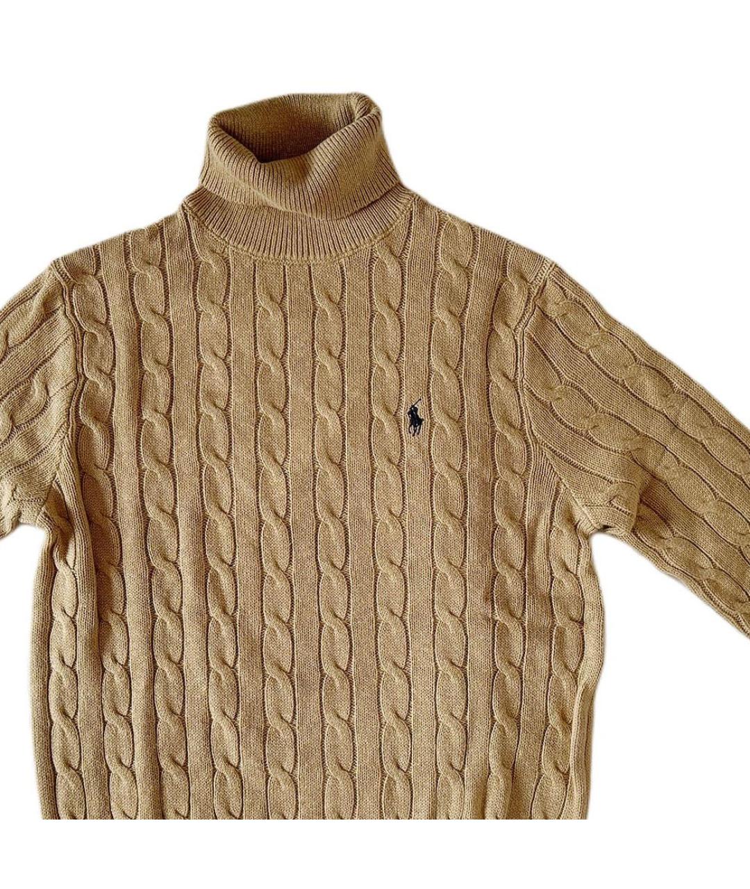 POLO RALPH LAUREN Бежевый джемпер / свитер, фото 4