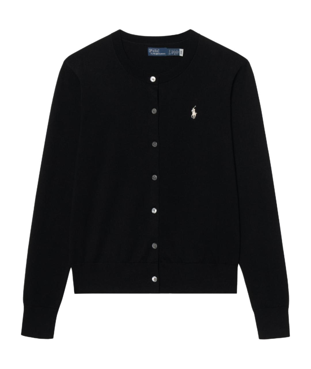POLO RALPH LAUREN Черный кардиган, фото 3