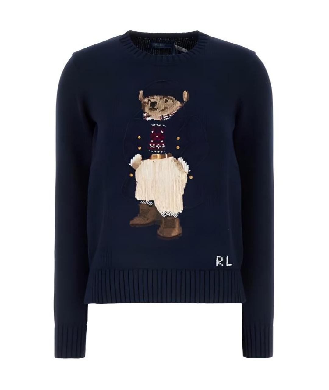 POLO RALPH LAUREN Темно-синий джемпер / свитер, фото 1