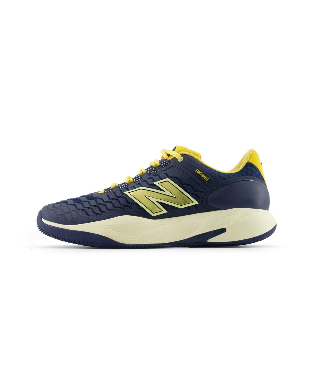 NEW BALANCE Темно-синие текстильные низкие кроссовки / кеды, фото 2