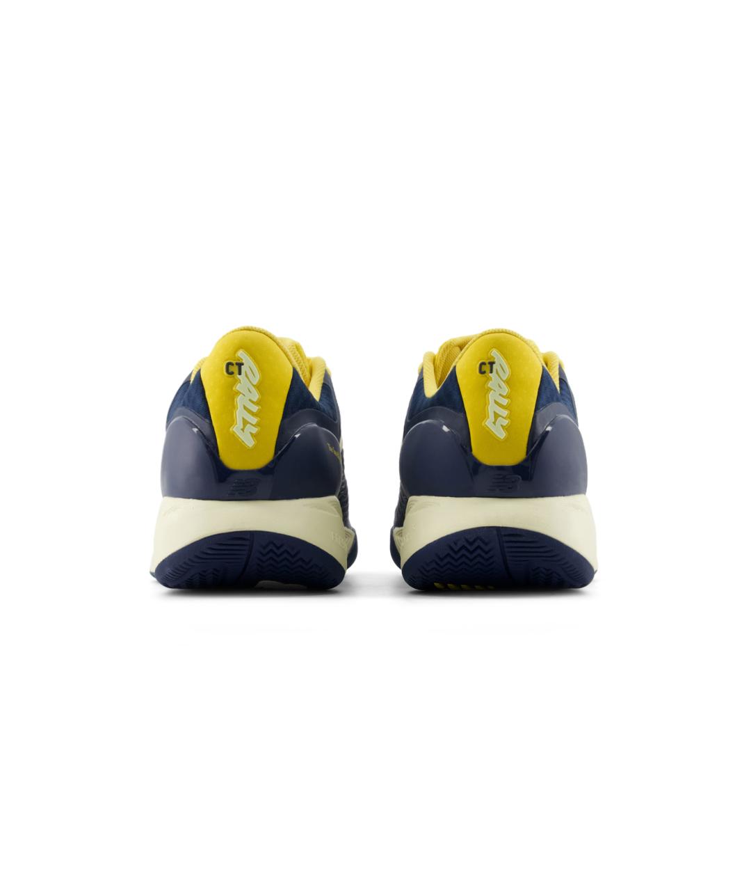 NEW BALANCE Темно-синие текстильные низкие кроссовки / кеды, фото 4