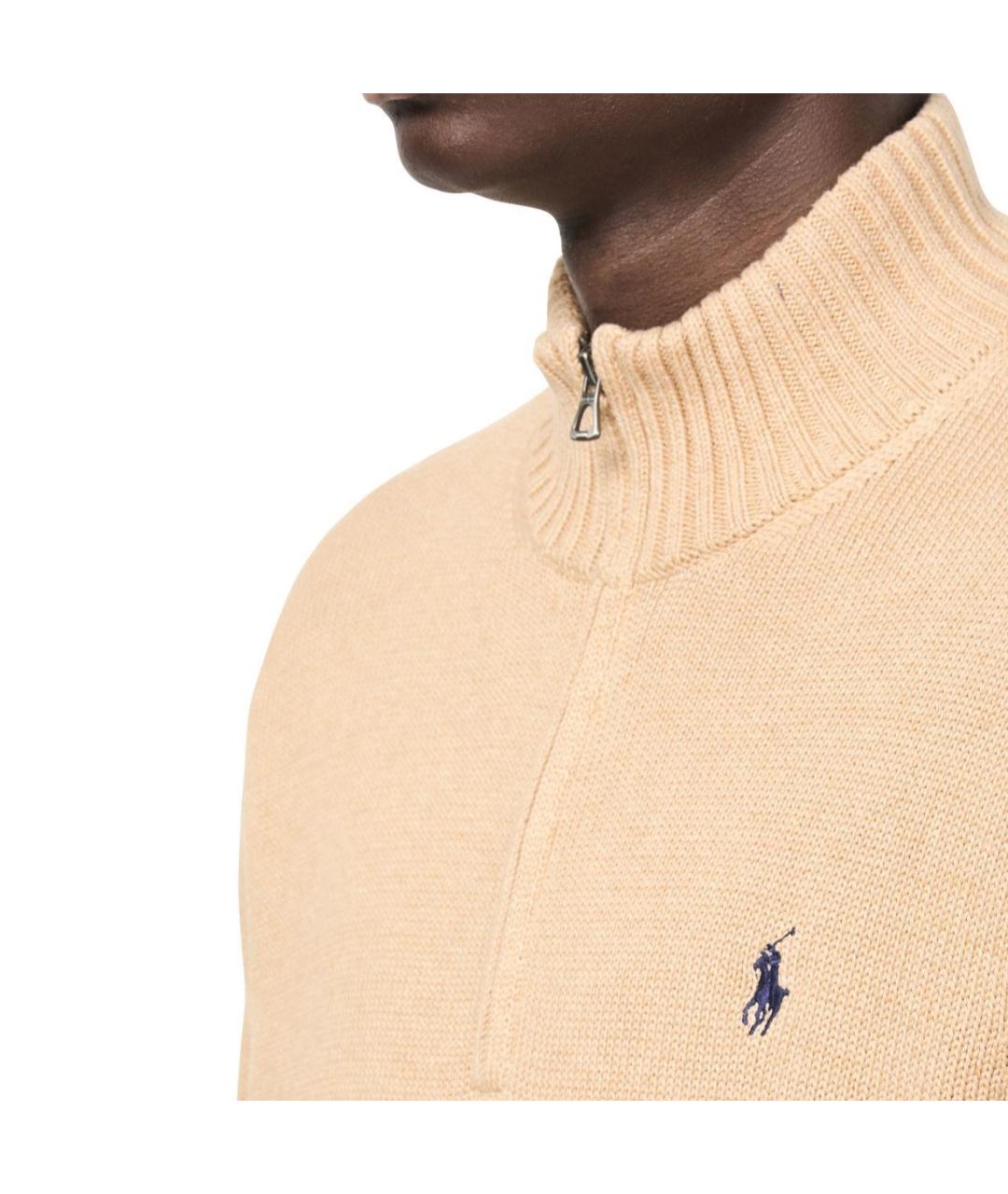 POLO RALPH LAUREN Коричневый джемпер / свитер, фото 5