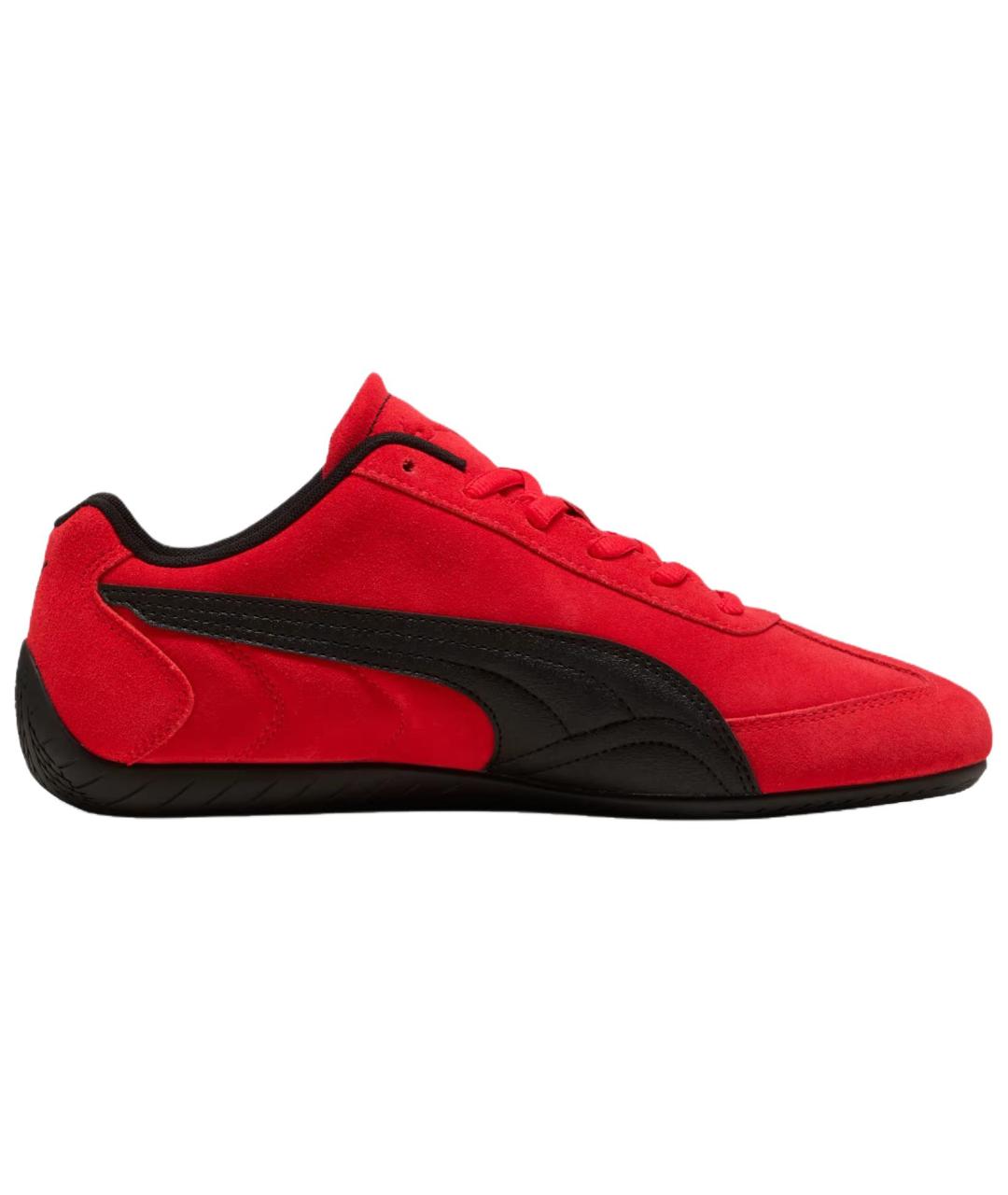PUMA Красные кожаные кроссовки, фото 2