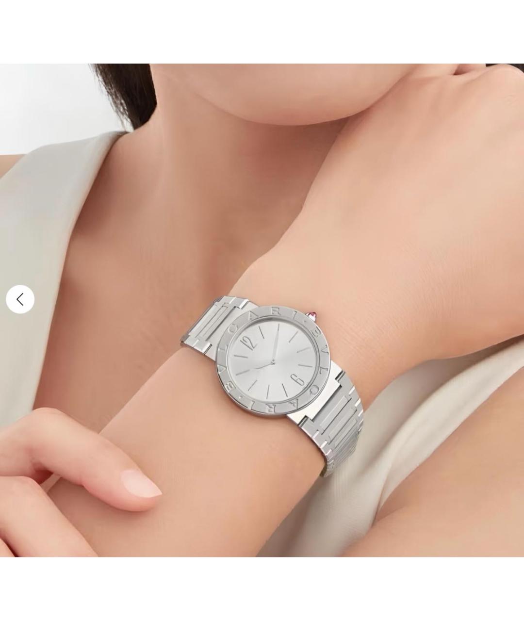 BVLGARI Серые часы, фото 2