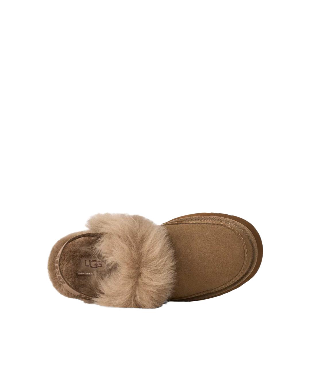 UGG Коричневые замшевые сабо, фото 4