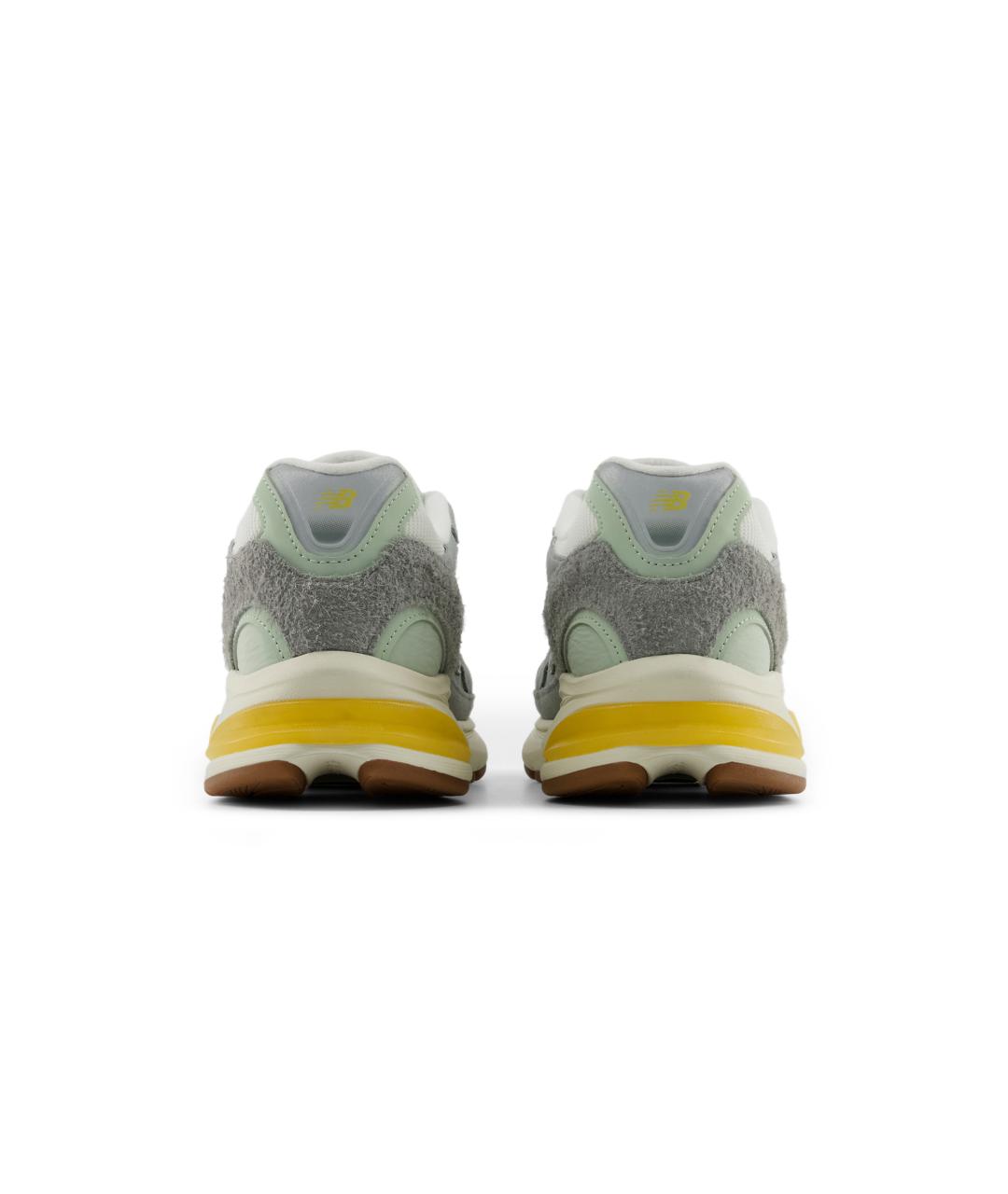 NEW BALANCE Серые замшевые кроссовки, фото 4