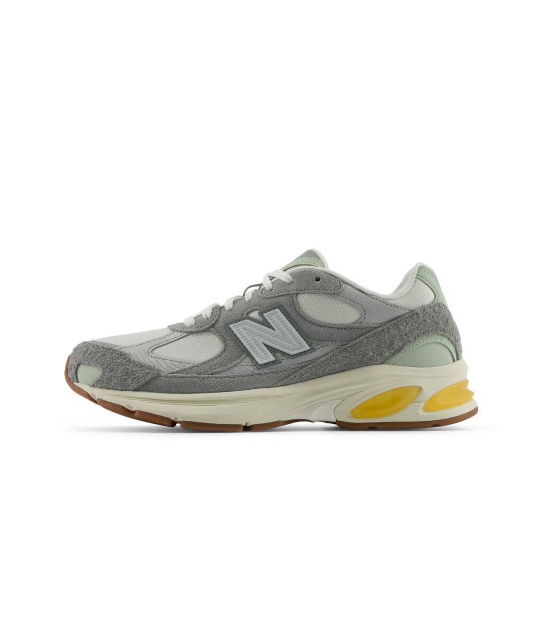 NEW BALANCE Серые замшевые кроссовки, фото 2