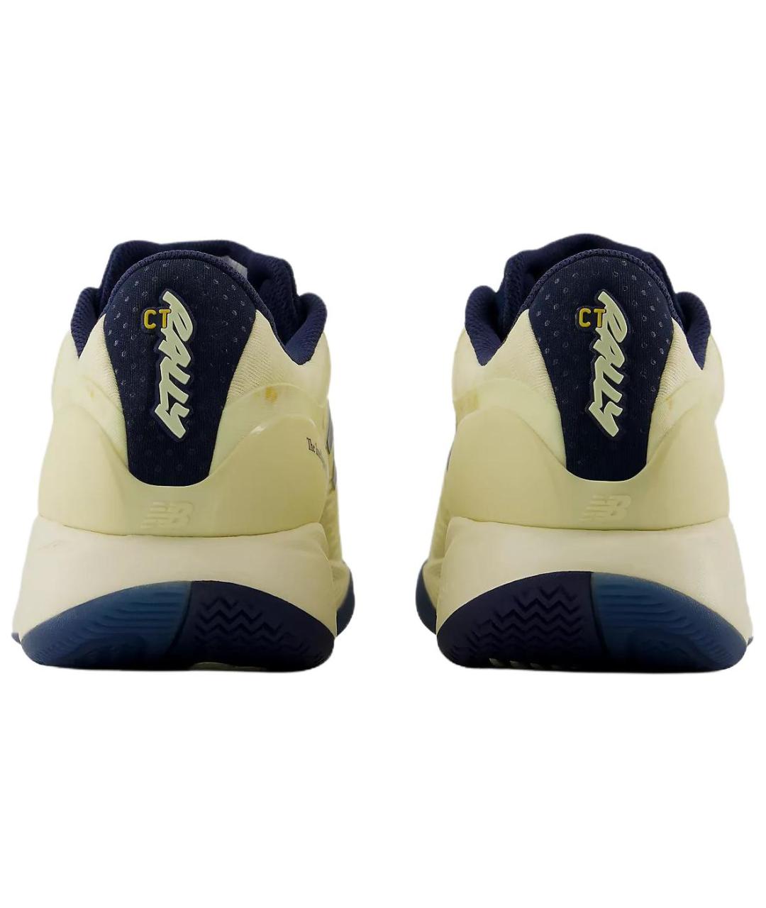 NEW BALANCE Бежевые кожаные кроссовки, фото 5
